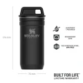 Set Stanley Butelca + 4 pahare Adventure The Nesting Shot Glass Set Matte Black Pebble  Set Stanley Butelca + 4 pahare Adventure The Nesting Shot Glass Set Matte Black Pebble