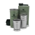 Set Stanley Butelca +4 pahare The Pre-Party Shotglass + Flask Hammertone Green  Set Stanley Butelca +4 pahare The Pre-Party Shotglass + Flask Hammertone Green