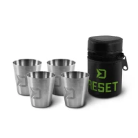 Set De Shot-uri Din Otel Inoxidabil Delphin Reset Xl 4v1, 4x30ml Set De Shot-uri Din Otel Inoxidabil Delphin Reset Xl 4v1, 4x30ml