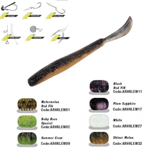 GRUB COLMIC HERAKLES LEFTAIL WORM 12cm Summer Kraw GRUB COLMIC HERAKLES LEFTAIL WORM 12cm Summer Kraw