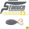 Grub Hide Up Stagger Wide Twintail 2.2", 131 Junebug, 5.6cm, 8buc/pac Grub Hide Up Stagger Wide Twintail 2.2", 131 Junebug, 5.6cm, 8buc/pac