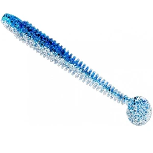 Twister Lunker City Swimming Ribster 4” Grub, 025 Blue Ice, 10cm, 10buc/blister Twister Lunker City Swimming Ribster 4” Grub, 025 Blue Ice, 10cm, 10buc/blister