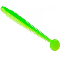 Twister Lunker City Swimming Ribster 4” Grub, 174 Limetreus, 10cm, 10buc/blister Twister Lunker City Swimming Ribster 4” Grub, 174 Limetreus, 10cm, 10buc/blister