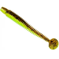 Twister Lunker City Swimming Ribster 4” Grub, 201 Tosted IG, 10cm, 10buc/blister Twister Lunker City Swimming Ribster 4” Grub, 201 Tosted IG, 10cm, 10buc/blister