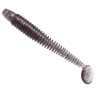 Twister Lunker City Swimming Ribster 4” Grub, 221 Smoke PP, 10cm, 10buc/blister Twister Lunker City Swimming Ribster 4” Grub, 221 Smoke PP, 10cm, 10buc/blister