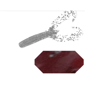 GRUB COLMIC X35 DOUBLE CLAW 3.5" 8.9cm PLUM