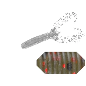 GRUB COLMIC X35 DOUBLE CLAW 3.5" 8.9cm WATERMELON RED