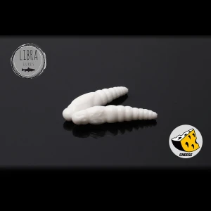 Naluca LIBRA LARGO SLIM Worm 2.8cm 001 Cheese 15buc
