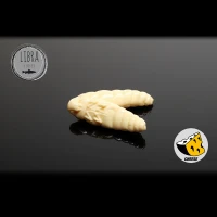 Naluca, Worm, Libra, Largo, 3.5cm, 005, Cheese, 10buc/borcan, largo35-005, Naluci Soft Pastrav, Naluci Soft Pastrav Libra Lures, Libra Lures