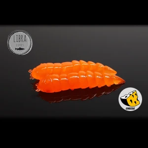 Naluca Worm Libra Lures Kukolka 4.2cm Cheese 011