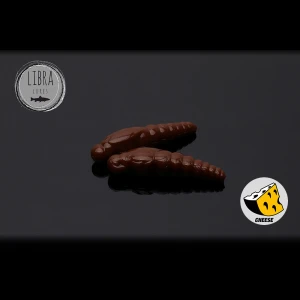 Naluca Worm Libra Lures Largo Slim 3.4cm Cheese 038