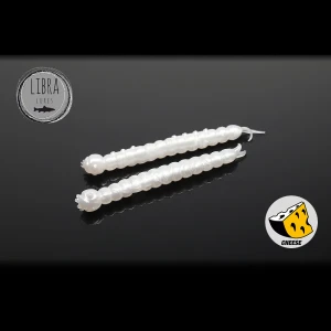 Naluca Worm Libra Slight 3.8cm 004 Cheese 15buc/borcan