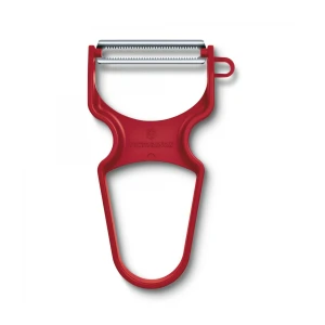 Curatator Legume Victorinox Rapid, Maner ABS Plastic, Lama Serata, Rosu Curatator Legume Victorinox Rapid, Maner ABS Plastic, Lama Serata, Rosu