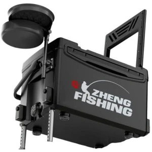 Scaun Cutie Zheng Fishing Multifunctional, Black, 56x32x34cm Scaun Cutie Zheng Fishing Multifunctional, Black, 56x32x34cm