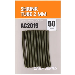Tub Termoretractabil Orange Shrink Tube Kaki, 2.0mm, 5cm, 10buc/pac