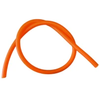 Varnis Siliconic INSOMNIA Silicone Tube, Orange Neon, 4x7mm, 50cm