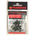 Agrafa cu Vartej si Margea Culisanta Trabucco Power Bead Snap Link 10buc/pac Agrafa cu Vartej si Margea Culisanta Trabucco Power Bead Snap Link 10buc/pac