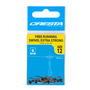 Vartej cu Agrafa si Margea Culisanta Cresta Free Running Swivel Extra Strong, Nr.14, 6buc/plic Vartej cu Agrafa si Margea Culisanta Cresta Free Running Swivel Extra Strong, Nr.14, 6buc/plic