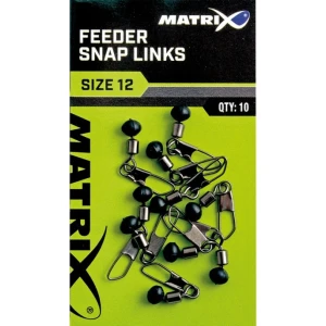 Vartej cu Margea Culisanta si Agrafa Matrix Feeder Bead Snap Links Nr 12 10buc/plic Vartej cu Margea Culisanta si Agrafa Matrix Feeder Bead Snap Links Nr 12 10buc/plic