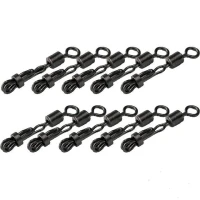 Agrafa Cu Blocaj Carp Zoom + Vartej Nr.4 Negru 10/set  Agrafa Cu Blocaj Carp Zoom + Vartej Nr.4 Negru 10/set