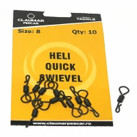 Heli Quick Swivel Claumar Nr 8 10buc Heli Quick Swivel Claumar Nr 8 10buc