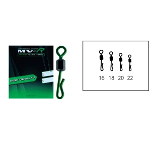 VARTEJ CU AGRAFA MAVER MV-R FAST CHANGE SWIVEL NR.18 Dual Color 10/plic VARTEJ CU AGRAFA MAVER MV-R FAST CHANGE SWIVEL NR.18 Dual Color 10/plic