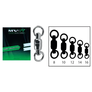VARTEJ CU RULMENT MAVER MONSTER STEEL Nr.8 300kg 5BUC/PLIC  