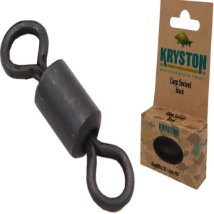VARTEJ KRYSTON CARP SWIVEL 10 Black