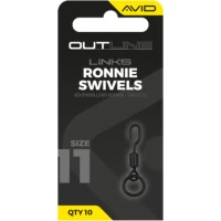 Vartej Cu Anou Avid Outline Ronnie Swivels, Size 11, 10buc/pac Vartej Cu Anou Avid Outline Ronnie Swivels, Size 11, 10buc/pac