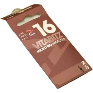 Vartej ONE MORE CAST Tackle Vitabitz Micro Rig Swivel, Nr.16, 20buc/pac