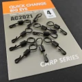 Vartej Rapid Orange Quick Change Negru Mat nr.4 10buc/plic Vartej Rapid Orange Quick Change Negru Mat nr.4 10buc/plic