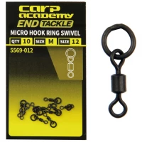 Vartej Cu Anou Carp Academy Micro Hook Ring Swivel, Marime S, Nr.14, 10buc/pac