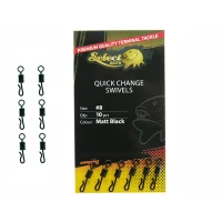 Vartejuri Cu Agrafa Rapida Select Baits Quick Change Swivels Nr.8 Vartejuri Cu Agrafa Rapida Select Baits Quick Change Swivels Nr.8