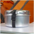 Set  Campingaz 5 vase pentru gatit din aluminiu Set  Campingaz 5 vase pentru gatit din aluminiu