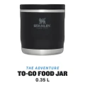 Recipient Termoizolant STANLEY The Adventure To-Go Food Jar 0.35L / 12oz, Black