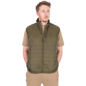 Vesta FOX Olive Quilted 100 Gilet, Kaki, Marimea M Vesta FOX Olive Quilted 100 Gilet, Kaki, Marimea M