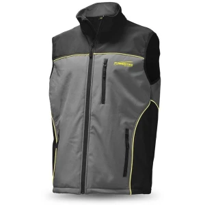 Vesta TUBERTINI Men's Sleeveless Softshell Vest Tek Gris, Marimea XL