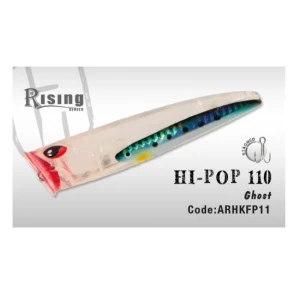 POPPER COLMIC HERAKLES HI-POP 11cm 26gr Ghost POPPER COLMIC HERAKLES HI-POP 11cm 26gr Ghost