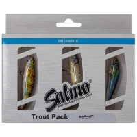 Set Salmo Trout Pack Floating, Slick Stick, Minnow, Fanatic, 3buc/pac