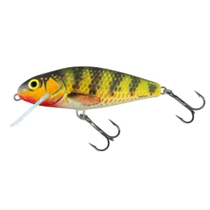VOBLER SALMO PERCH FLOATING, HOLOGRAPHIC PERCH, 8CM, 12G VOBLER SALMO PERCH FLOATING, HOLOGRAPHIC PERCH, 8CM, 12G
