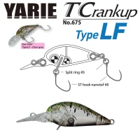 Vobler Yarie Jespa 675 T-crankup Type Lf C10 Kyoushyu Chart 3.5cm 2.6g