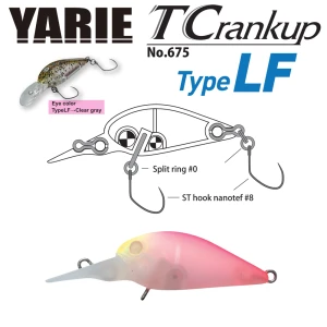 VOBLER YARIE JESPA 675 T-CRANKUP TYPE LF C4 STUBAKIHIME 3.5CM 2.6G