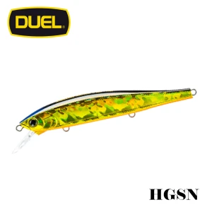 Vobler Duel Hardcore Minnow Flat 130F 13cm 20g HGSN