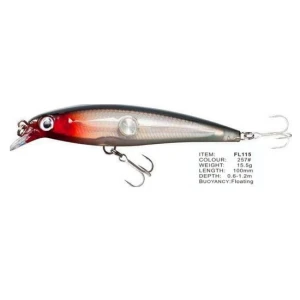 Vobler FL FL115 Floating 100mm 15.5g Depth 0.6-1.2m Colour 257 Vobler FL FL115 Floating 100mm 15.5g Depth 0.6-1.2m Colour 257