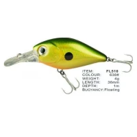 Vobler FL FL510 Floating 36mm 4.0g Depth 1.0m Colour 638 Vobler FL FL510 Floating 36mm 4.0g Depth 1.0m Colour 638