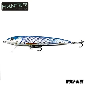 Vobler Hunter Wolf 11cm / 11g Floating wo11f-blue