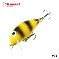 Vobler KENART Chubby 4cm, 3.5gr, Culoare YB, 4cm, 3.5g, 1buc/pac