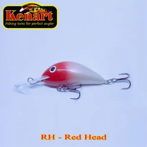 Vobler Kenart Shark Floating 4cm 4gr Red Head 1buc