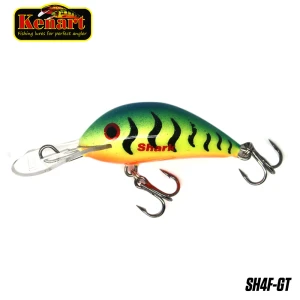Vobler Kenart Shark Green Tiger 4cm 4g