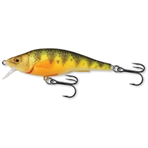 Vobler Live Target Yellow Perch Jerkbait, Florescent / Matte, 7.3cm, 11g, 0.3-0.6m